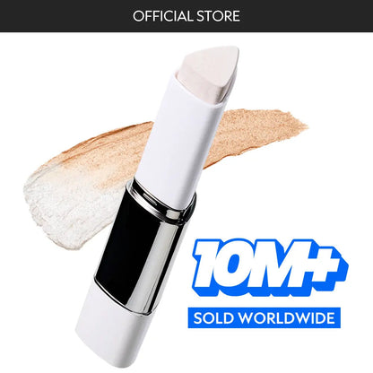 Color-Changing Foundation Stick with Collagen Capsules - Dual-Ended with Detachable Brush