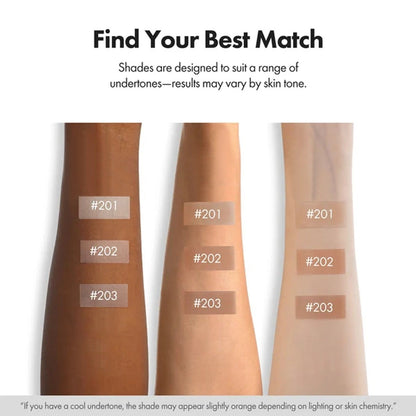 Color-Changing Foundation Stick with Collagen Capsules - Dual-Ended with Detachable Brush
