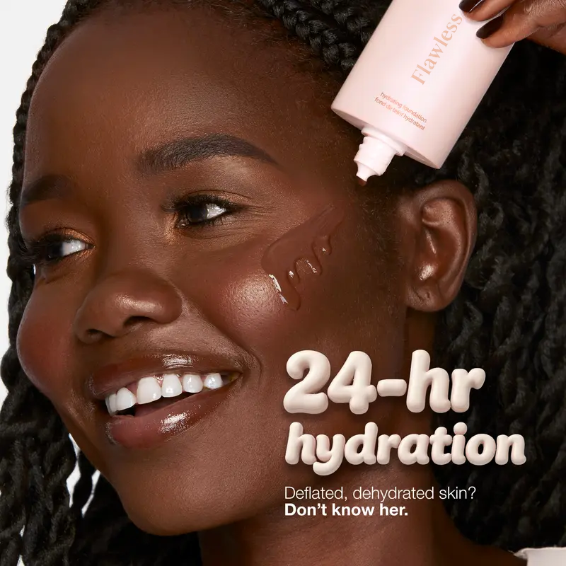 Hydrating Serum Foundation +  Brush