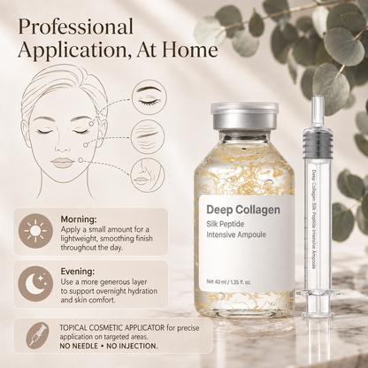 Skavix Silk Peptide Firming Serum with Marine Collagen