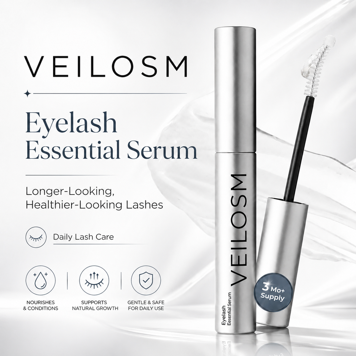 Essential Eyelash Growth Serum - Safe & Gentle Lashes Care